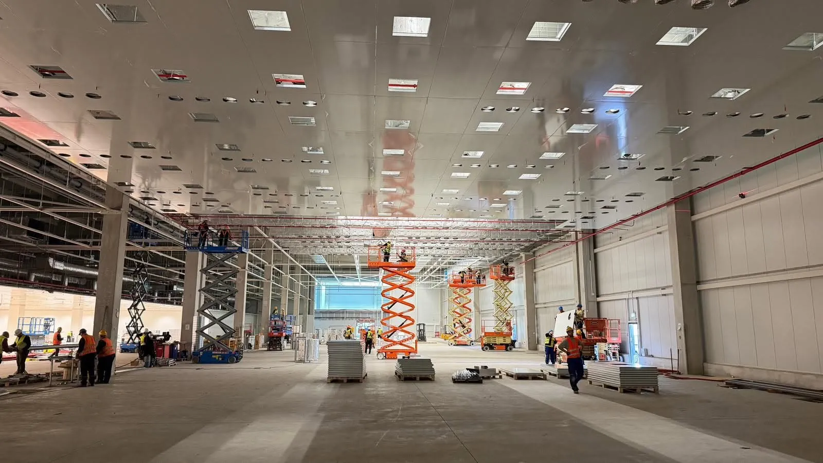 Elektroinstalacije industrijske hale